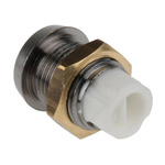 LED Screw In Panel Mount Indicator Bulb Holder, 5 mm Lamp Size, 8mm Panel Hole Diameter