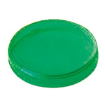Panel Mount Indicator Lens Round Style, Green, 29mm diameter