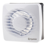 Xpelair 90839AW Wall Mounted Extractor Fan, 76m³/h, 35dB(A)