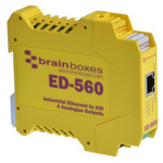 Brainboxes PLC I/O Module for Use with ASCII, Ethernet, Modbus, Analogue