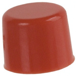 Red Push Button Cap, for use with E020 Series (Sealed Snap-Acting Momentary Push Button Switch), Cap