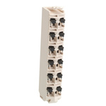 Schneider Electric Terminal Block for Use with Analog I/O module, Common distribution module, Counter module, Discrete