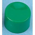 Green Push Button Cap, for use with Apem SP Series (Push Button Switch), Cap