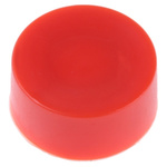 Red Push Button Cap, for use with Apem 10400 Series (Push Button Switch), Cap