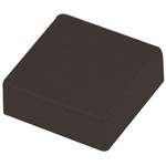Black Push Button Cap, for use with Apem 18000 Series (Snap Action Momentary Push Button Switch), Cap