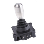 Apem, 1 Way Joystick Stainless Steel, IP67 Rated, 250V