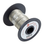 RS PRO Braided Wire 10 A, 1.9 x 0.6 mm, 25m BS4109