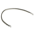 RS PRO Braided Wire, M6 Stud Size, 24 x 20 x 0.2 mm, 0.4m BS EN 13602:2002, BS4109