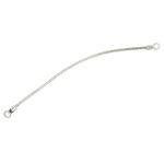 RS PRO Braided Wire, M3.5 Stud Size, 16 x 4 x 0.15 mm, 0.15m BS EN 13602:2002, BS4109