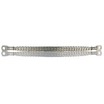 RS PRO Braided Wire, M5 Stud Size, Dia 0.2 mm, 0.2m BS EN 13602:2002, BS4109
