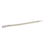 RS PRO Braided Wire, M5 Stud Size, 16 x 20 x 0.2 mm, 0.2m BS EN 13602:2002, BS4109