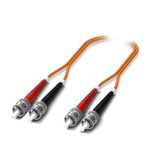 Phoenix Contact ST to ST OM2 Multi Mode Fibre Optic Cable, 1m