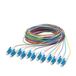 Phoenix Contact LC x 12 to Unterminated Single Mode Fibre Optic Cable, 9/125μm, 2.5m