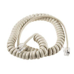 Decelect Male RJ9 to Male RJ9 Telephone Extension Cable, Multicoloured Sheath, 1.5m