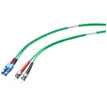 Siemens LC to ST x 2 Single Mode Fibre Optic Cable, 9/125μm, 1m