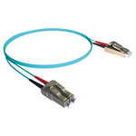 CAE Multimedia Connect to LC OM3 Multi Mode Fibre Optic Cable, 50μm, 1m