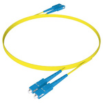 CAE Multimedia Connect to SC OS2 Single Mode Fibre Optic Cable, 9μm, 1m