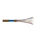 CAE Groupe 14 Core Telephone Cable, Brown Sheath