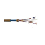 CAE Groupe 28 Core Telephone Cable, Brown Sheath