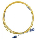 Molex Premise Networks LC to LC Tight Buffer OS2 Single Mode OS2 Fibre Optic Cable, 9/125μm, Yellow, 3m