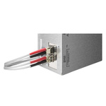 Siemens FSMA to FSMA Duplex Duplex PMM S980/1000 Fibre Optic Cable, 2.2mm, Black, 3m