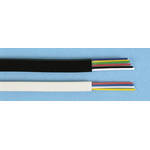 Decelect Forgos 4 Core 30 AWG Telephone Cable, Cream Sheath, 100m