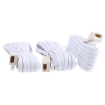 RS PRO Female BT to Male BT Telephone Extension Cable, White Sheath, 5m