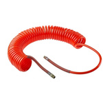 RS PRO 6m Red Coil Tubing with Connector, PUR, BSPT 1/4, BSPT 3/8