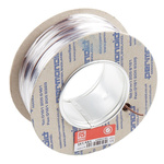 RS PRO Brown 0.5 mm² Equipment Wire, 20 AWG, 16/0.2 mm, 100m, PVC Insulation