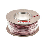 RS PRO Red 0.5 mm² Hook Up Wire, 20 AWG, 16/0.2 mm, 100m, PVC Insulation
