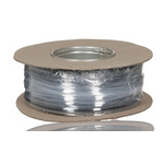 RS PRO Black 1 mm² Hook Up Wire, 17 AWG, 32/0.2 mm, 100m, PVC Insulation