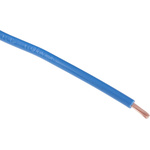 RS PRO Blue 1.5 mm² Hook Up Wire, 15 AWG, 30/0.25 mm, 100m, PVC Insulation