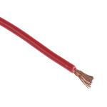 RS PRO Red 1.5 mm² Hook Up Wire, 15 AWG, 30/0.25 mm, 100m, PVC Insulation