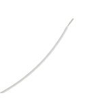 RS PRO White 0.52 mm² Hook Up Wire, 20 AWG, 19/0.2 mm, 100m, Polyamide Insulation