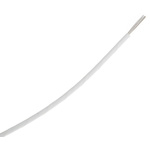 RS PRO White 2.1 mm² Hook Up Wire, 14 AWG, 37/0.25 mm, 100m, Polyamide Insulation