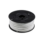RS PRO White 3.3 mm² Hook Up Wire, 12 AWG, 37/0.32 mm, 100m, Polyamide Insulation