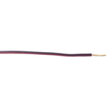 RS PRO Brown/Red 1 mm² Hook Up Wire, 57/0.15 mm, 30m