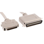 1m Male SCSI I to Male SCSI II SCSI Cable Assembly, Clip Fastener