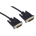 RS PRO 1080p DisplayPort to DVI-D Cable, Male to Male - 2m