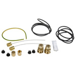 RS PRO Brass Cable Termination Kit, M20 Thread Size, Maximum of 7mm Cable Diameter, 4 Cores