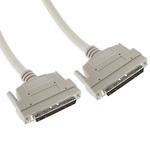 1m Male SCSI III to Male SCSI III SCSI Cable Assembly, Thumbscrew Fastener