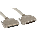 2m Male SCSI III to Female SCSI III SCSI Cable Assembly, Thumbscrew Fastener
