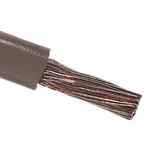 RS PRO Grey 10 mm² Hook Up Wire, 8 AWG, 72/0.4 mm, 100m, PVC Insulation