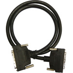 2m Male SCSI to Male SCSI SCSI Cable Assembly, Thumbscrew Fastener