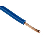 RS PRO Blue 1.5 mm² Hook Up Wire, 15 AWG, 30/0.25 mm, 25m, PVC Insulation