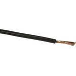 RS PRO Black 2.5 mm² Hook Up Wire, 13 AWG, 50/0.25 mm, 25m, PVC Insulation