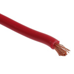 RS PRO Red 4 mm² Hook Up Wire, 11 AWG, 56/0.3 mm, 25m, PVC Insulation