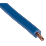 RS PRO Blue 1 mm² Hook Up Wire, 18 AWG, 32/0.2 mm, 100m, PVC Insulation