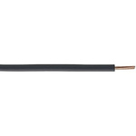 RS PRO Black 2.5 mm² Hook Up Wire, 100m