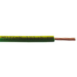 RS PRO Green/Yellow 2.5 mm² Hook Up Wire, 100m
